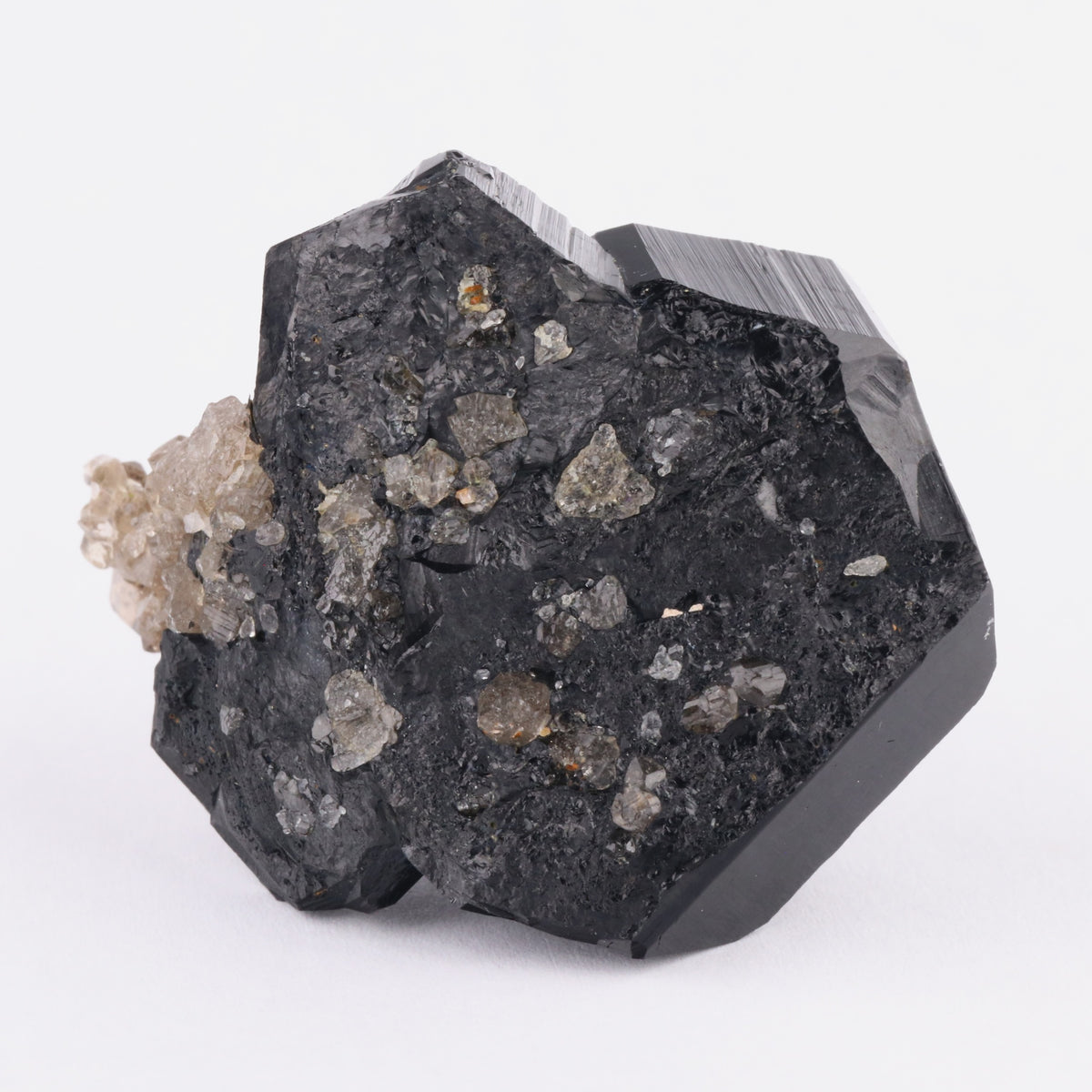 Quartz on Schorl - photo 6