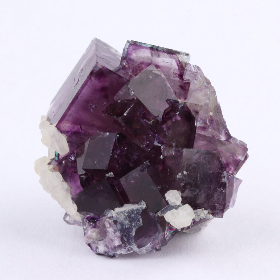 Calcite on Fluorite - photo 1