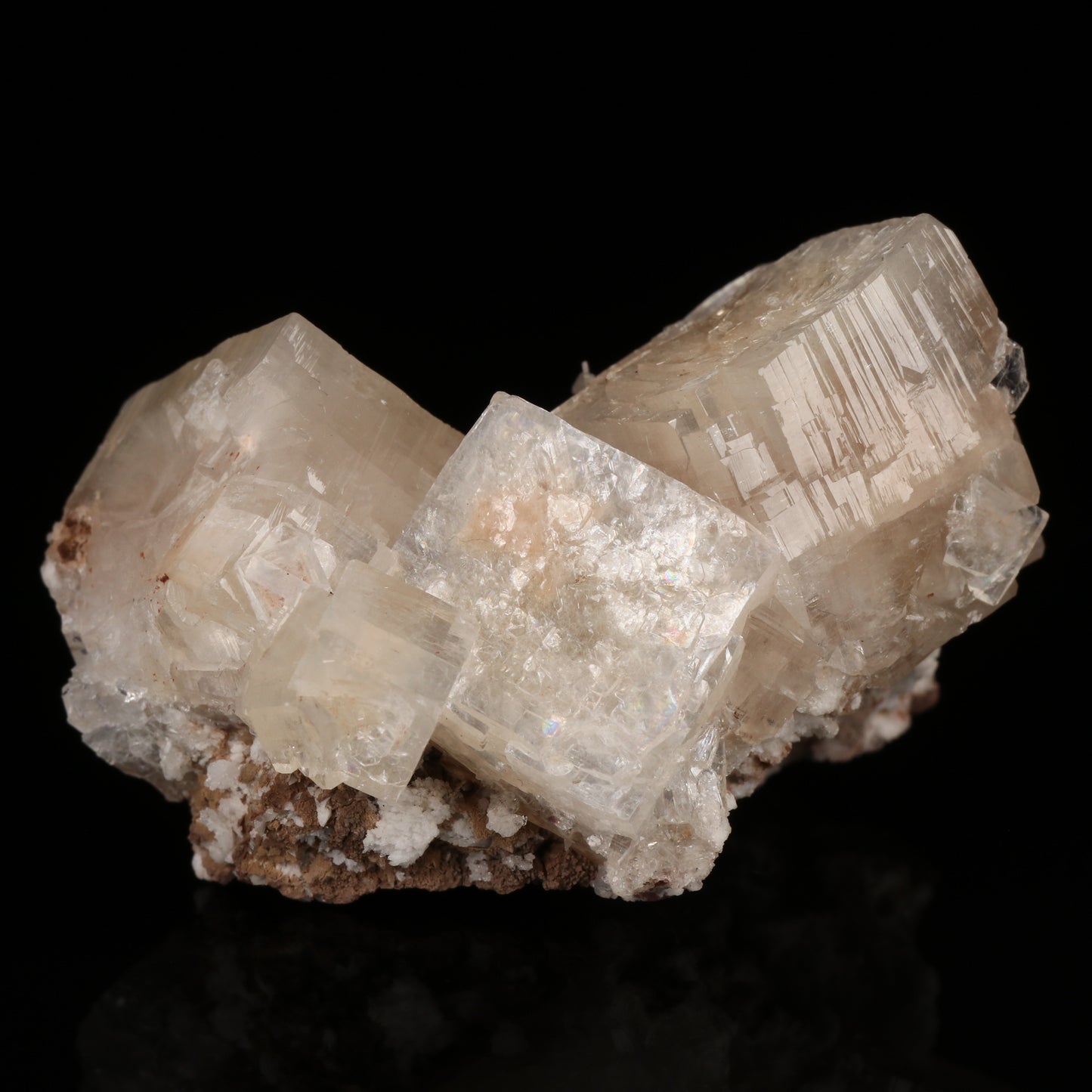 Hydroxyapophyllite-(k) Cluster