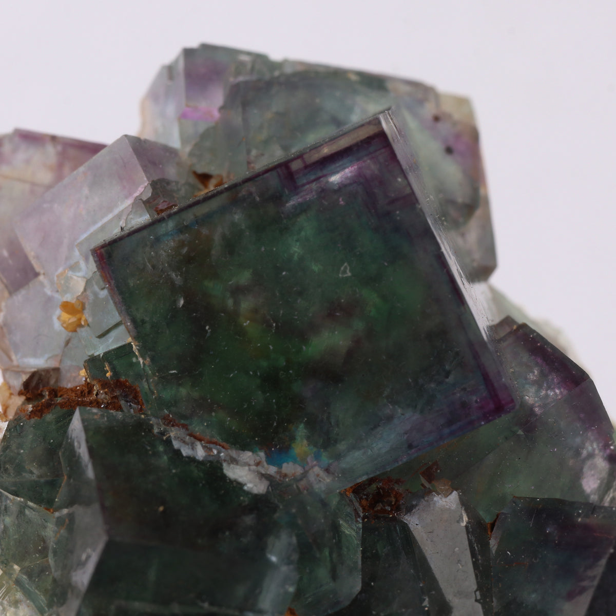 Zoned Fluorite Cluster