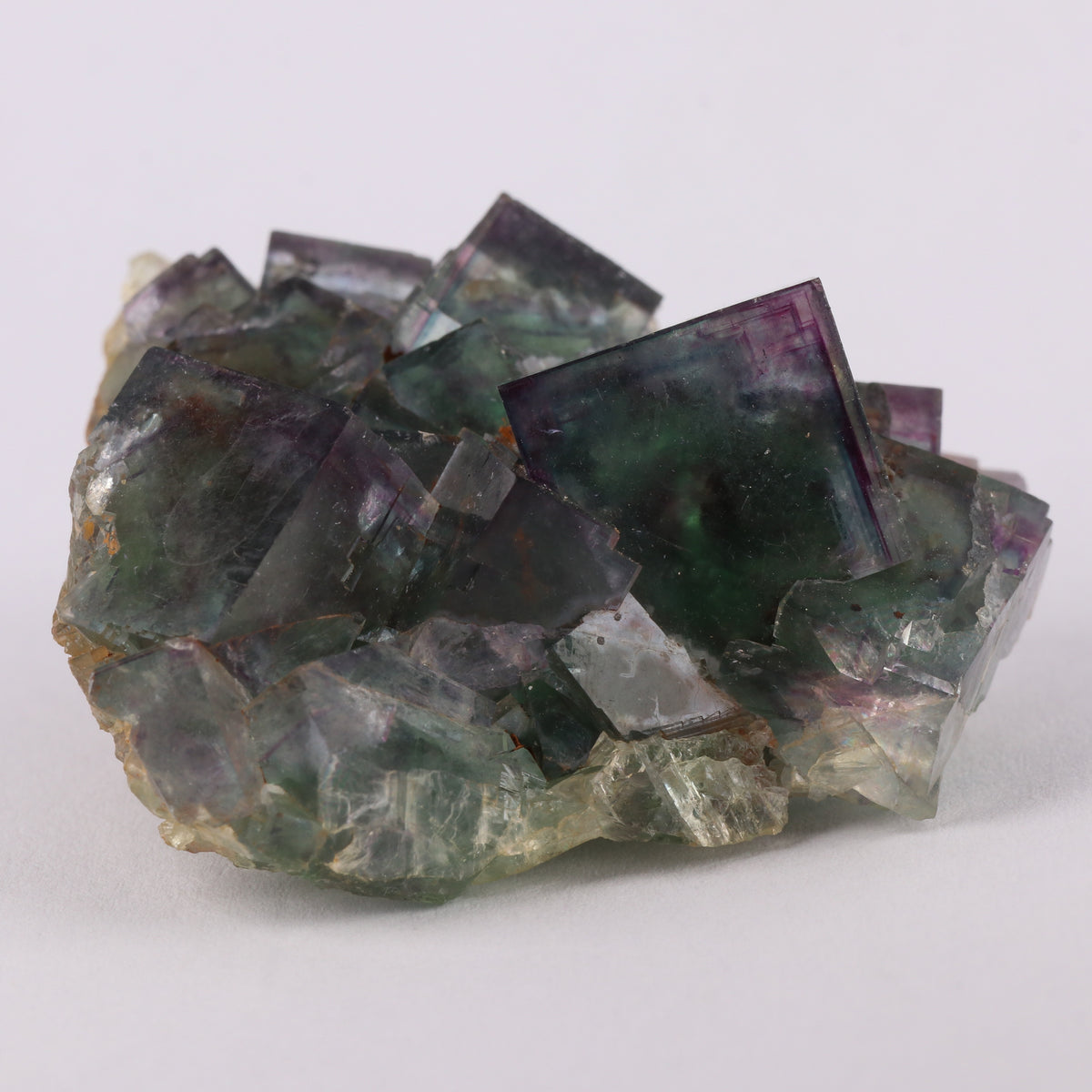 Zoned Fluorite Cluster