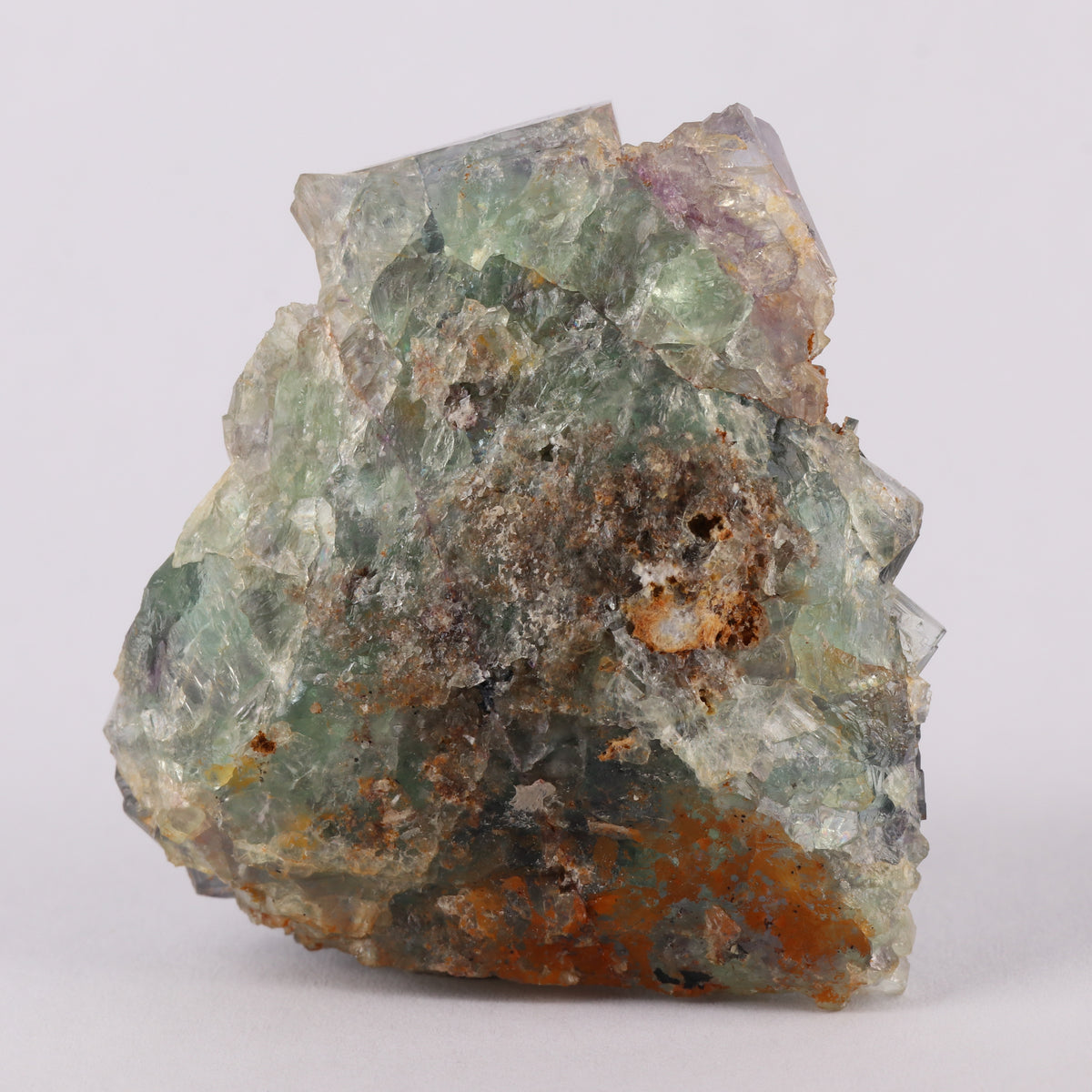 Zoned Fluorite Cluster