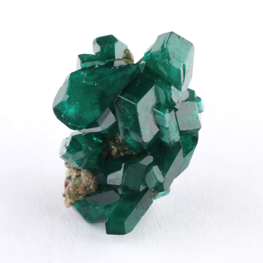 Dioptase, Duftite, Calcite - photo 1