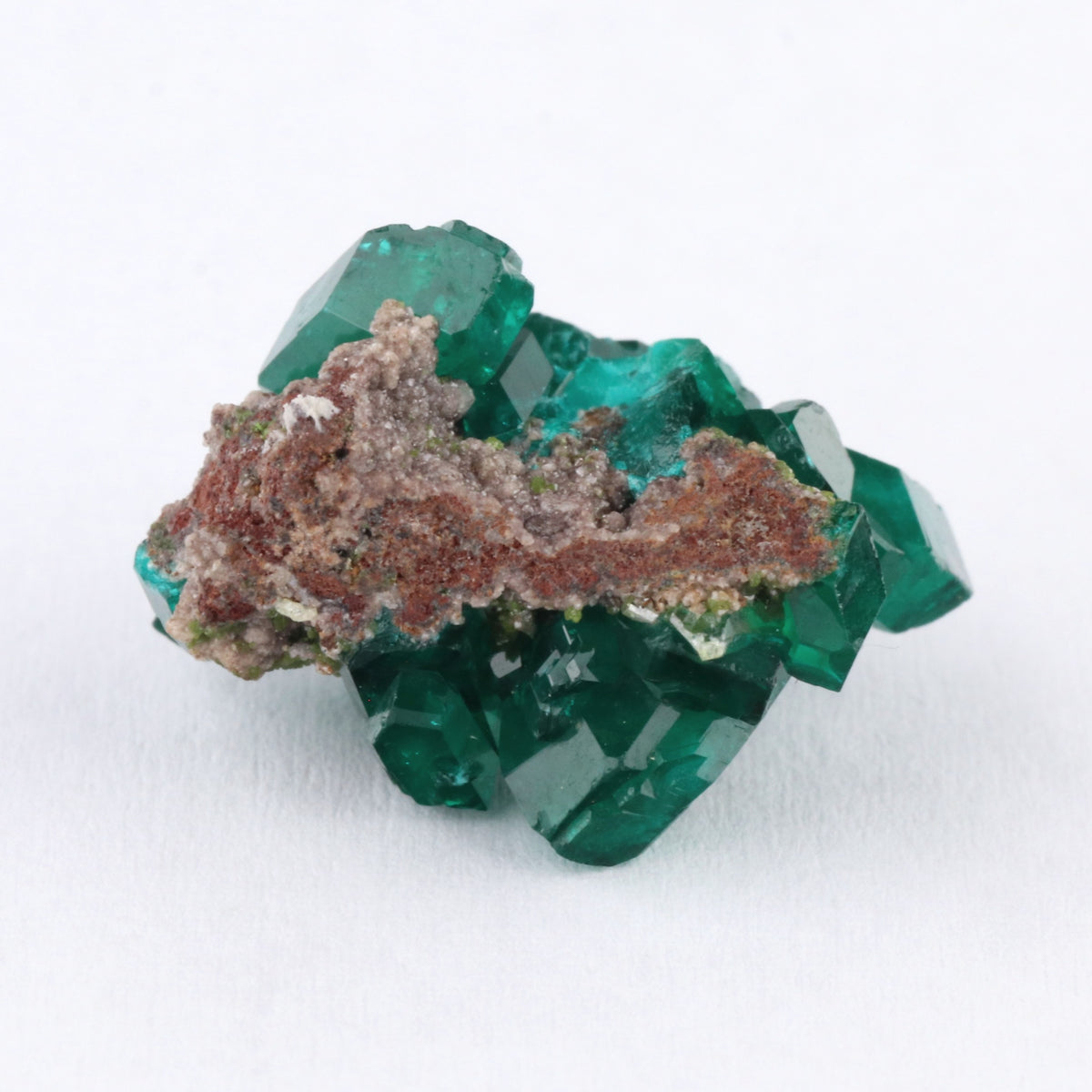 Dioptase, Duftite, Calcite - photo 3