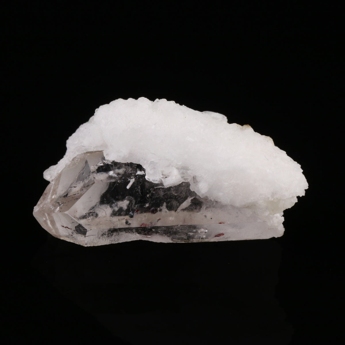 Apophyllite on Quartz - photo 5