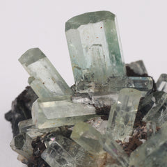 Aquamarine with Fluorite