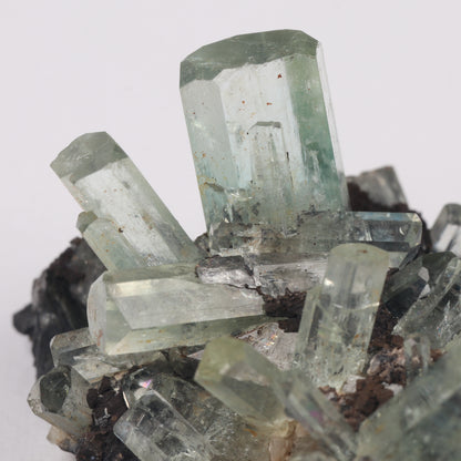 Aquamarine with Fluorite
