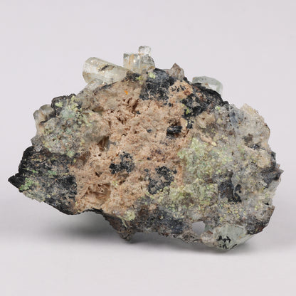 Aquamarine with Fluorite