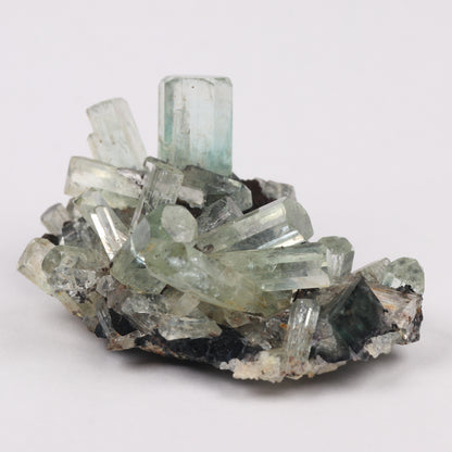 Aquamarine with Fluorite