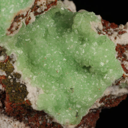 Cuprosmithsonite on Matrix