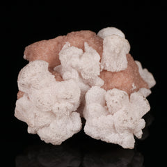 Manganoan Calcite on Rhodochrosite