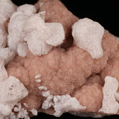 Manganoan Calcite on Rhodochrosite