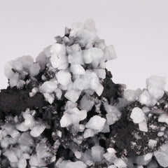 Celestine, Calcite on Matrix