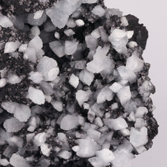 Celestine, Calcite on Matrix