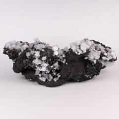Celestine, Calcite on Matrix