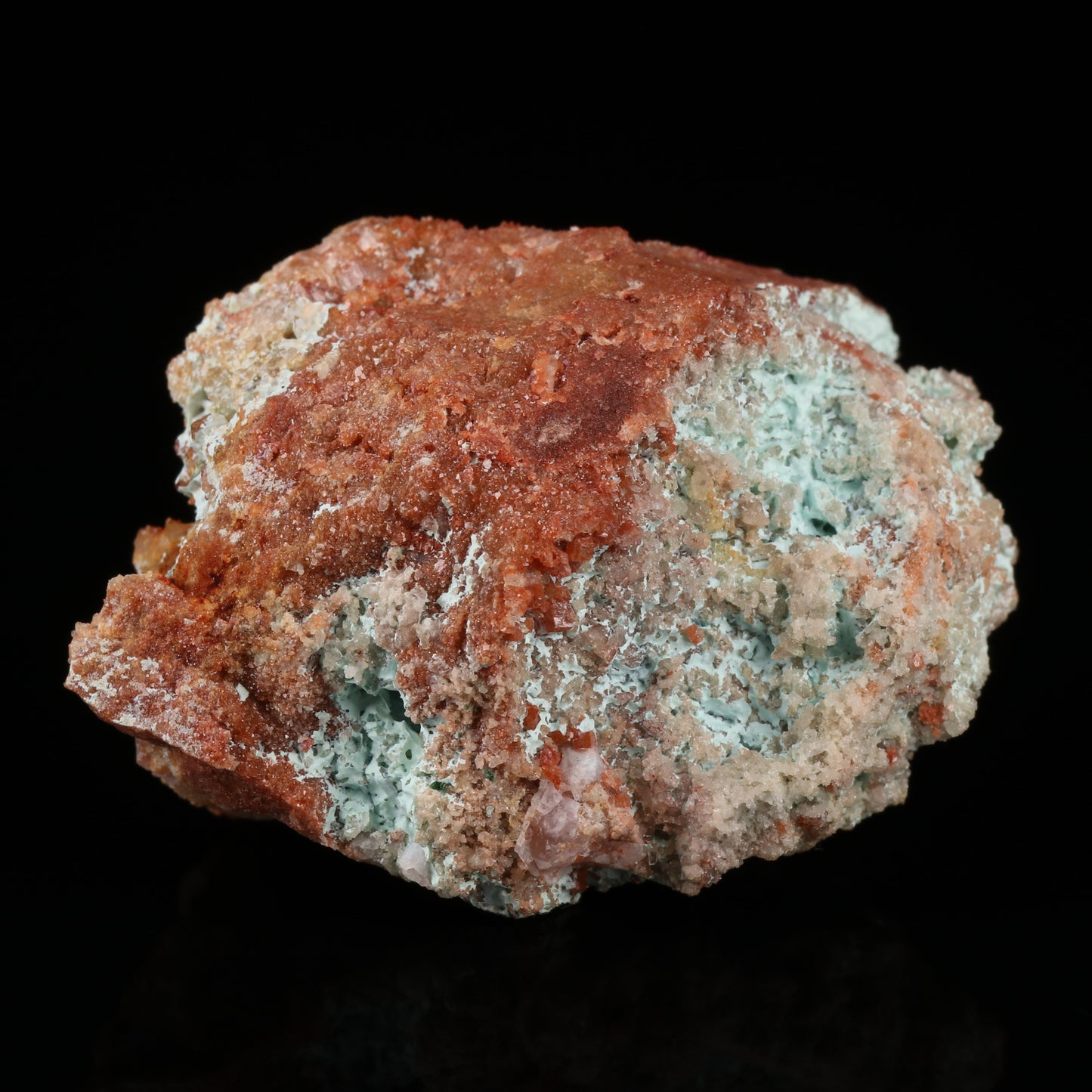 Plancheite, Cobaltoan Calcite on Matrix