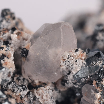 Andradite, Hematite & Calcite