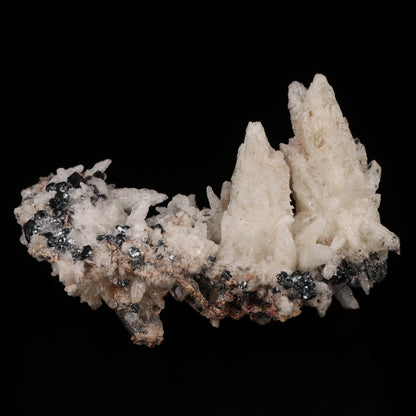 Hematite on Calcite with Andradite & Bementite