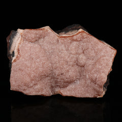 Rhodochrosite on Manganite