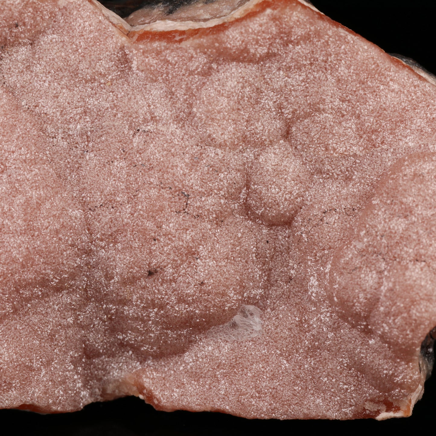 Rhodochrosite on Manganite