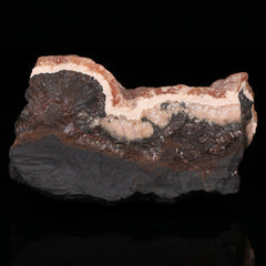 Rhodochrosite on Manganite