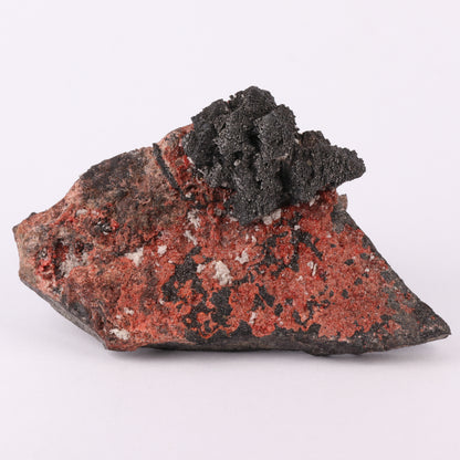 Hausmannite, Andradite Garnet on Matrix