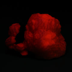 Manganoan Calcite on Goethite