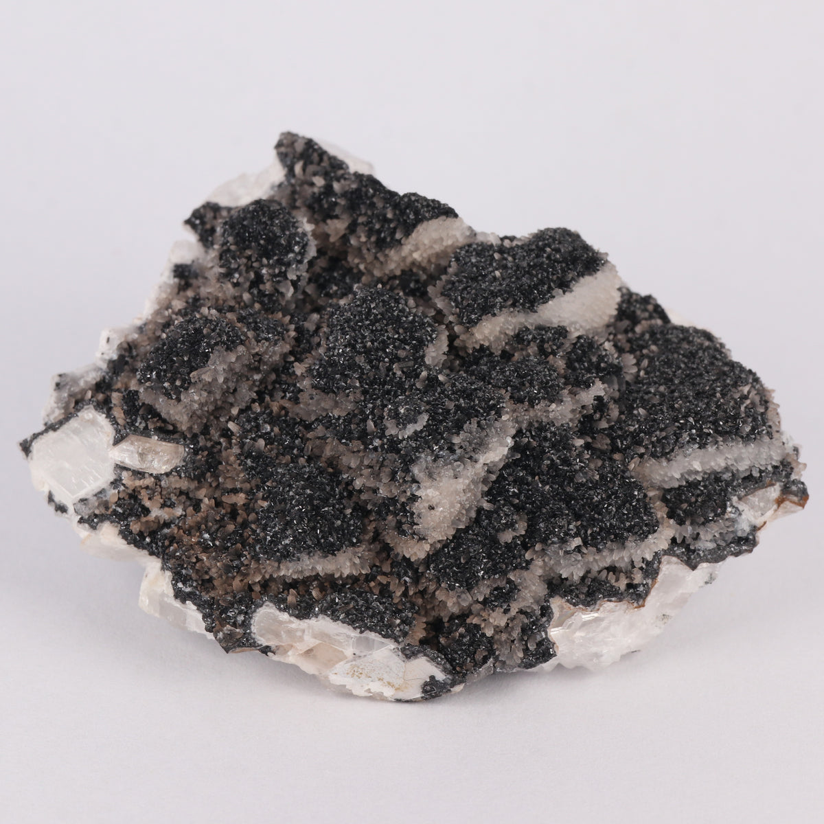 Manganite on Calcite