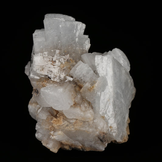 Celestine on Matrix, N'Chwaning II Mine, Kalahari Manganese Field, Northern Cape, South Africa.