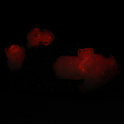 Calcite on Hausmannite