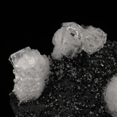 Calcite on Hausmannite