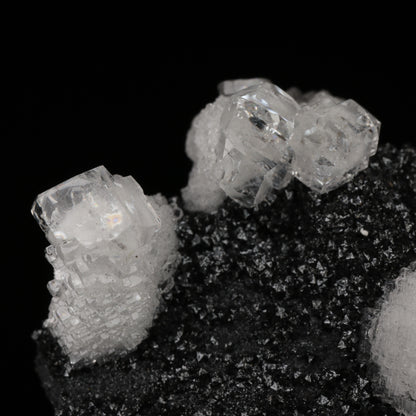 Calcite on Hausmannite