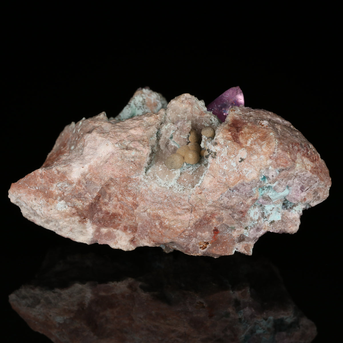Cobaltoan Calcite, Kolwezite & Plancheite