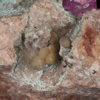 Cobaltoan Calcite, Kolwezite & Plancheite