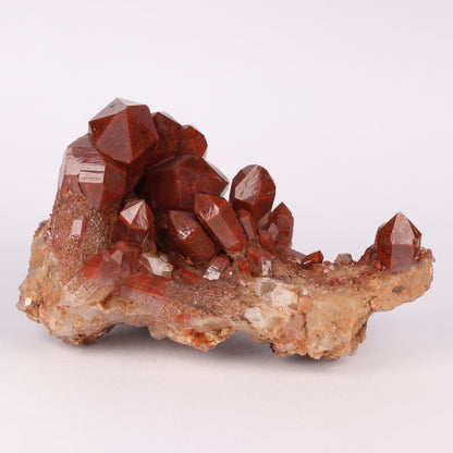 Red Hematite In Quartz