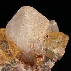 Fluorite on Quartz
