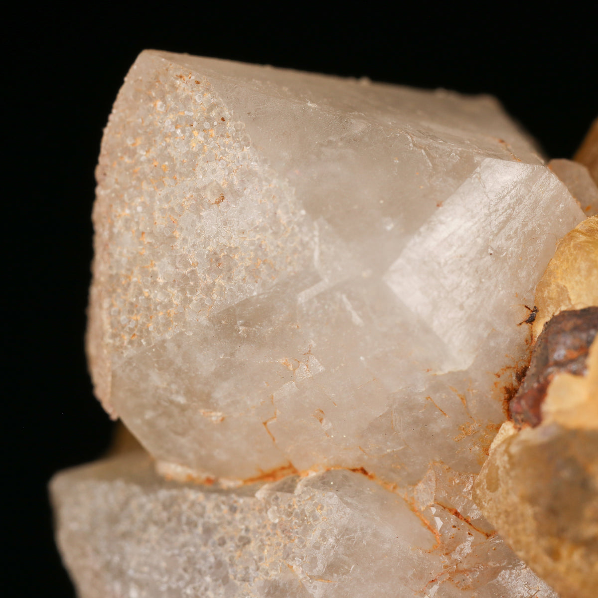 Fluorite on Quartz