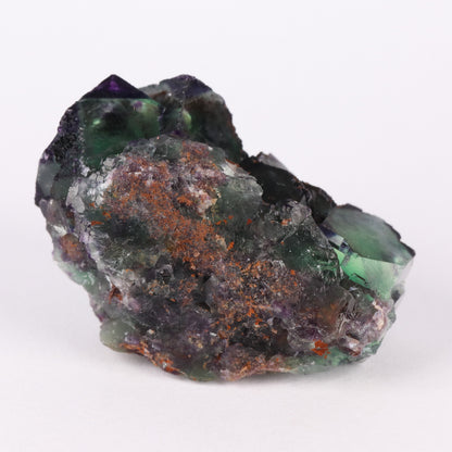 Goethite on Fluorite