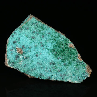 Herbertsmithsonite on Zincolibethenite with Pseudomalachite