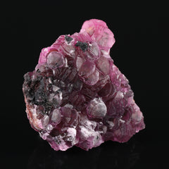 Heterogenite on Cobaltoan Calcite