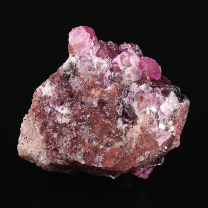 Heterogenite on Cobaltoan Calcite