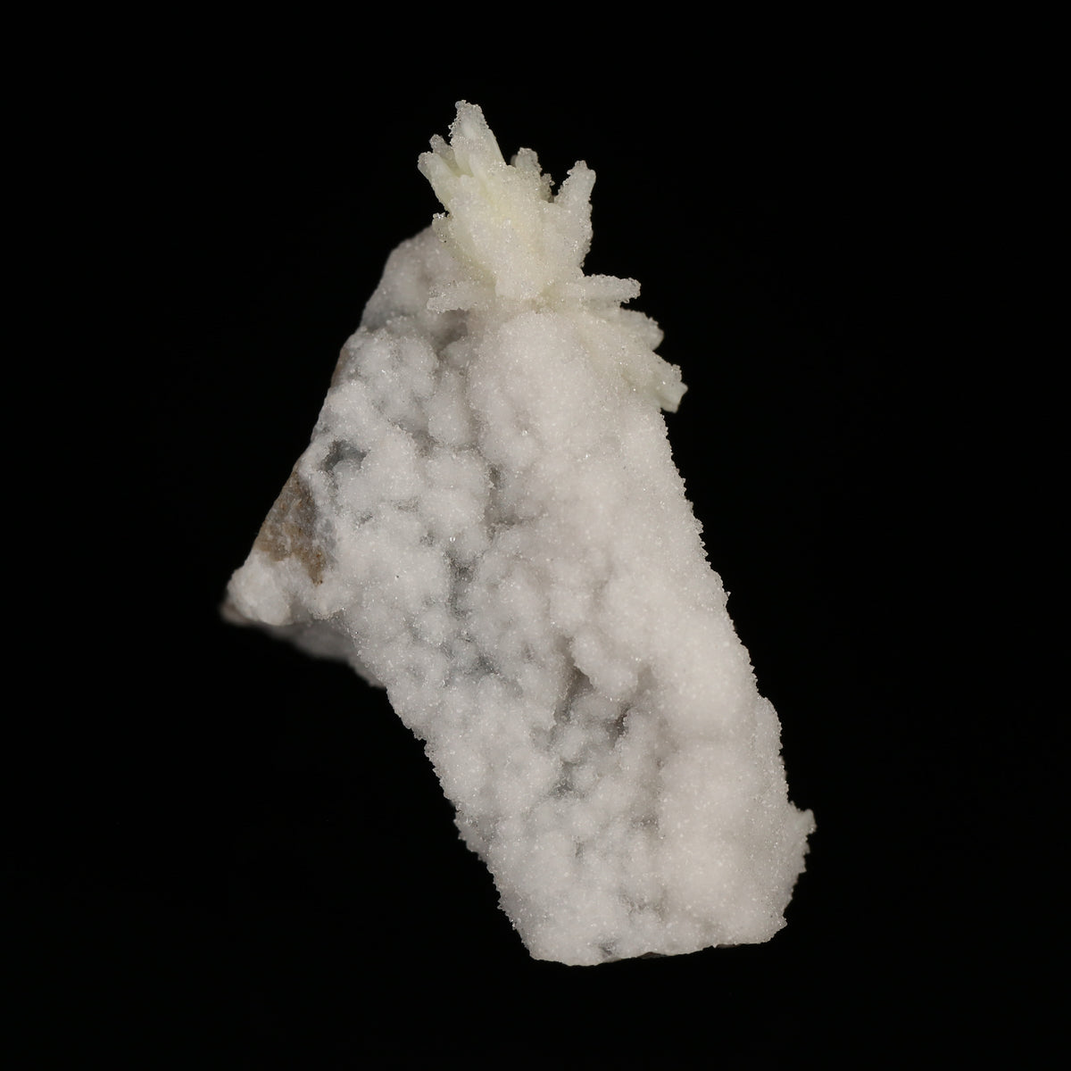 Quartz psm Hemimorphite