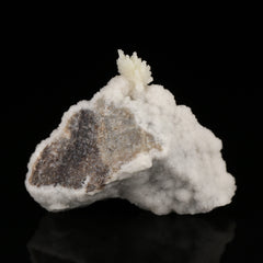 Quartz psm Hemimorphite
