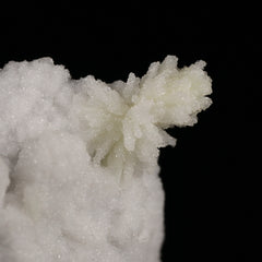 Quartz psm Hemimorphite