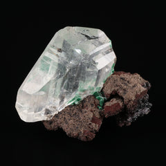 Calcite with Malachite