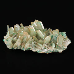 Malachte & Limonite In Baryte