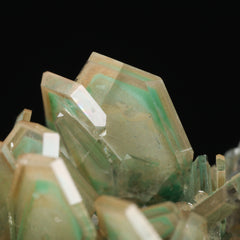 Malachte & Limonite In Baryte