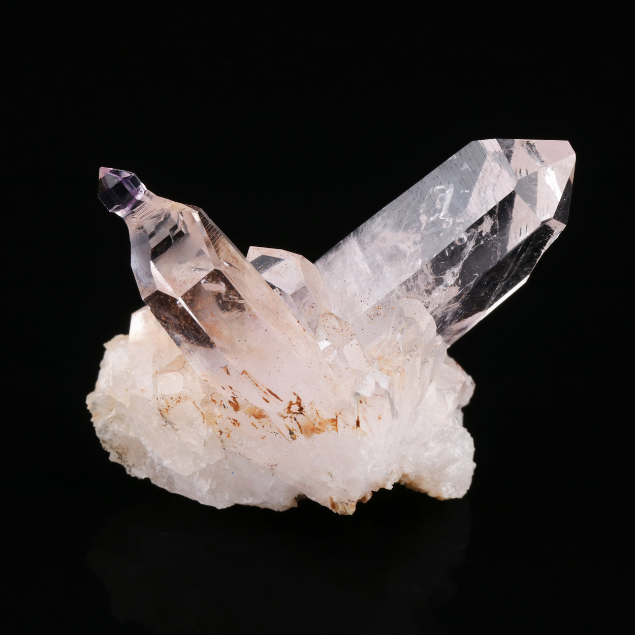 Reverse Amethyst Quartz Scepter