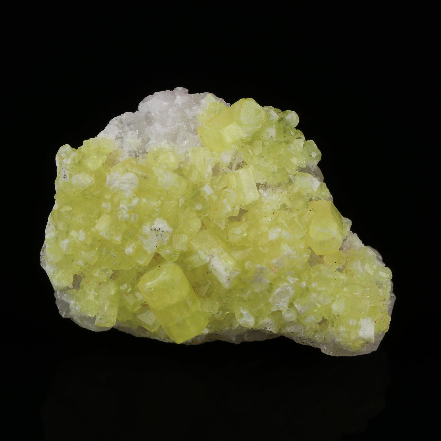 Ettringite on Calcite