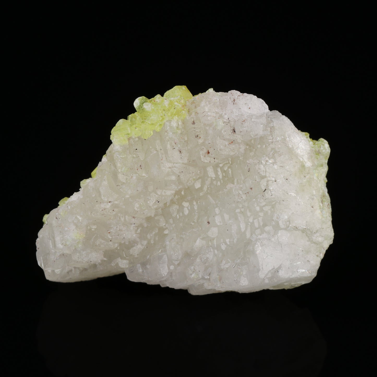 Ettringite on Calcite